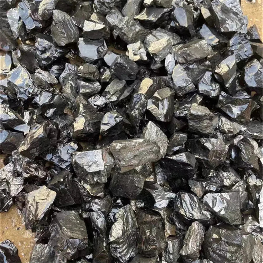 New Arrivals Spiritual Products Natural Stones Healing Crystals Minerals Rough Rock Gray Elite Shungite Raw Stones For Home Dec